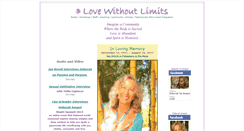 Desktop Screenshot of lovewithoutlimits.com